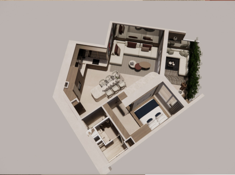 Appartement à louer Millefiori Monaco