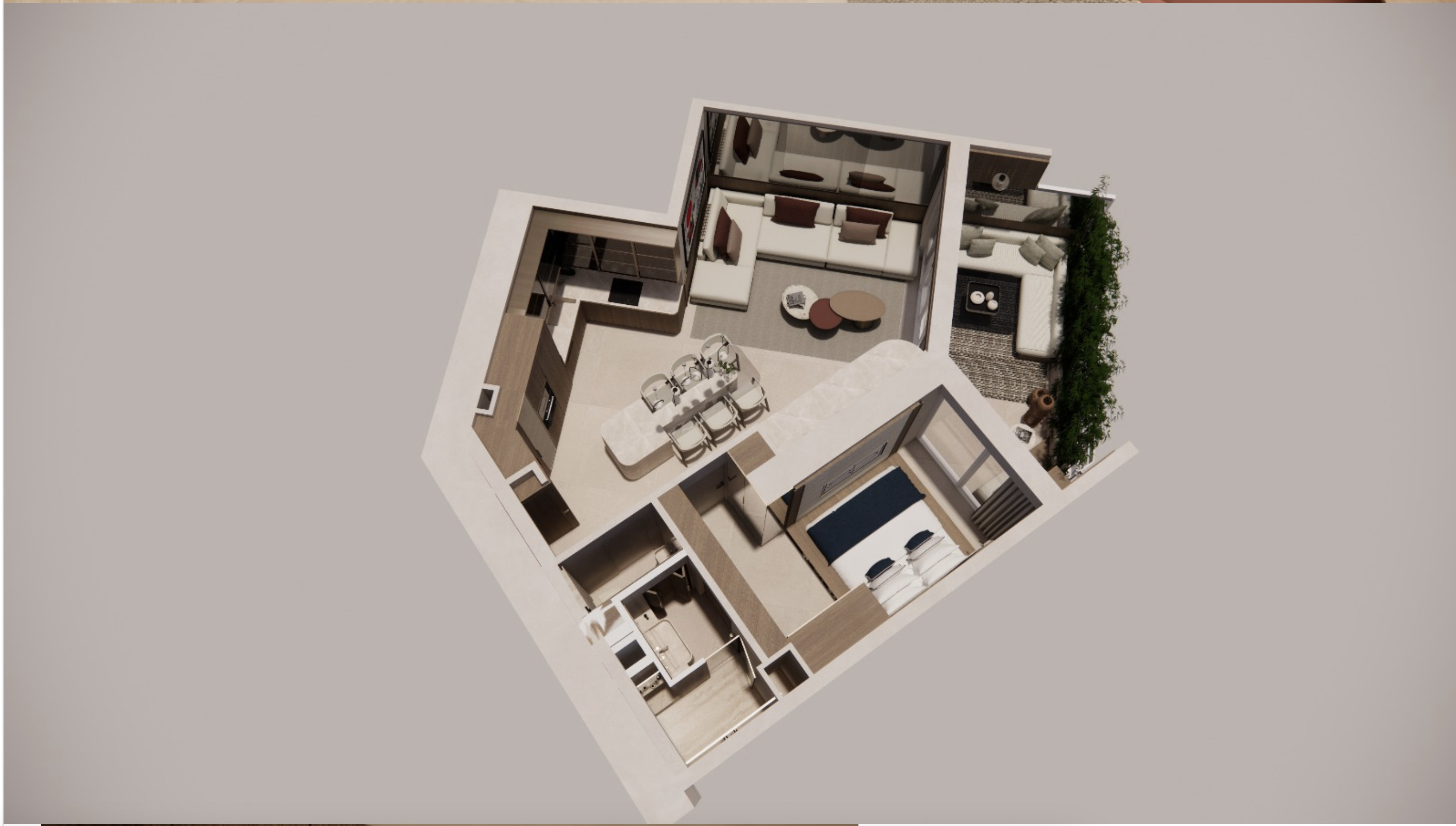 Appartement à louer Millefiori Monaco