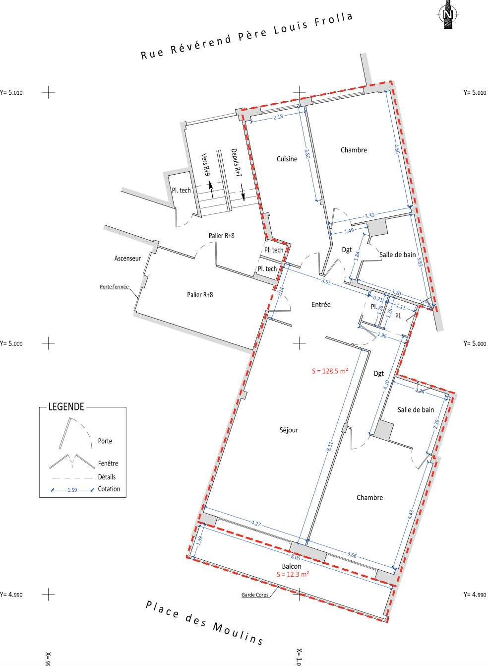Acheter 3 pièces avec vue mer Monaco